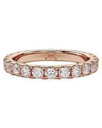 Lab Grown Diamonds - 14K Rose 2.00 Ct. Tw. Lab-Grown Diamond Ring - Lyst