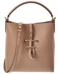Tod's - T Timeless Pendant Bucket Bag - Lyst
