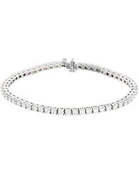 Diana M. Jewels - 18k 4.70 Ct. Tw. Diamond Tennis Bracelet - Lyst