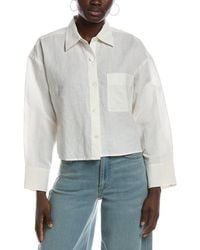 Madewell - Straight Hem Linen-Blend Shirt - Lyst