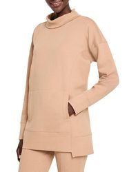 NIC+ZOE - Nic + Zoe Seamed Scuba Funnel Neck Tunic - Lyst