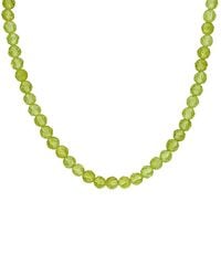 Rina Limor - 11.33 Ct. Tw. Peridot Beaded Necklace - Lyst