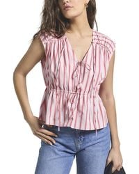10 Crosby Derek Lam - Caroline Double Tie Top - Lyst