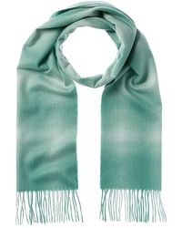 Amicale Cashmere - Ombre Windowpane Cashmere Scarf - Lyst