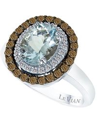 Le Vian - 14k 1.91 Ct. Tw. Diamond & Aquamarine Ring - Lyst