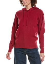 Brodie Cashmere - Ribbed Wool & Cashmere-Blend Hoodie - Lyst
