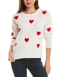 Philosophy - Heart Patch Cashmere Sweater - Lyst