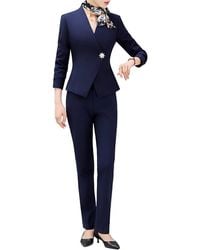 Olivia Taylor - 2Pc Jacket & Pant Set - Lyst