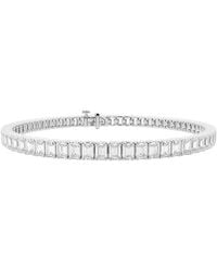 Lab Grown Diamonds - 14K 9.00 Ct. Tw. Lab Grown Diamond Tennis Bracelet - Lyst