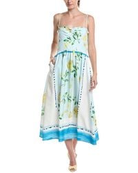 HL Affair - Sleeveless Midi Dress - Lyst