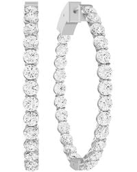 Lab Grown Diamonds - 14K 5.00 Ct. Tw. Lab-Grown Diamond Earrings - Lyst