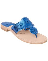 Jack Rogers - Jacks Leather Sandal - Lyst