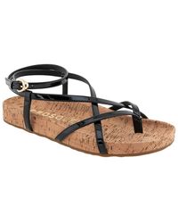 Aerosoles - Leera Cork Flat Sandal - Lyst