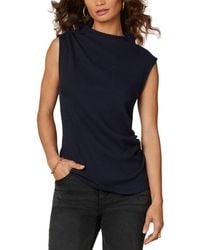 Wit & Wisdom - Petite Asymmetrical Pleat Tank - Lyst