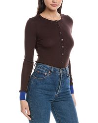 WeWoreWhat - Fine Knit Cardigan - Lyst
