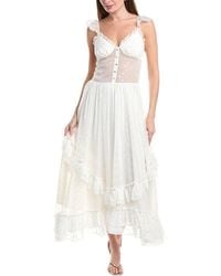 En Saison - Camile Tiered Maxi Dress - Lyst