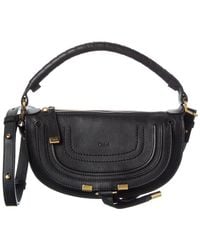 Chloé - Marcie Mini Leather Shoulder Bag - Lyst