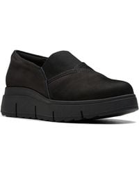 Clarks - Loriini West Leather Slip-On - Lyst
