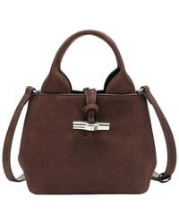 Tiffany & Fred Paris - Tiffany And Fred Paris Elegant Mini Suede Leather Satchel - Lyst