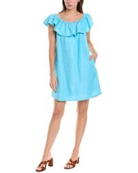 Tommy Bahama - St. Lucia Ruffle Linen-Blend Cover-Up Dress - Lyst