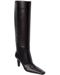 Saint Laurent - Jill 75 Leather Knee-High Boot - Lyst