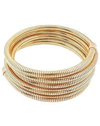 Adornia - Flexible Coil Stack Bracelet - Lyst