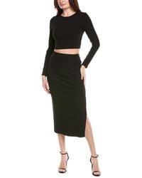 Bebe - 2Pc Rib Sweater & Skirt Set - Lyst