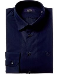Class Roberto Cavalli - Slim Fit Dress Shirt - Lyst