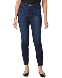 PAIGE - Hoxton High Rise Ultra Skinny Ankle Jean - Lyst