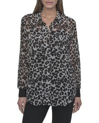 DKNY - Button Down Shirt - Lyst