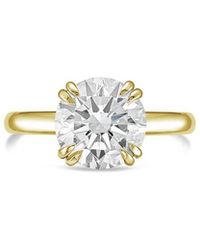 Diana M. Jewels - Diana M. 14K.00 Ct. Tw. Lab-Grown Diamond Solitaire Ring - Lyst