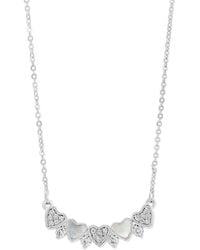 Savvy Cie - Cz Stackable Necklace - Lyst