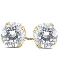 True Diamond - 14k 0.46 Ct. Tw. Diamond Studs - Lyst