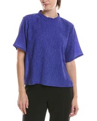 Eileen Fisher - Mock Neck Top - Lyst