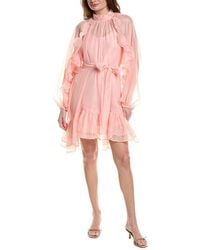 Beulah London - Long Sleeve Mini Dress - Lyst