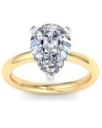SuperJeweler - 14K 4.00 Ct. Tw. Lab-Grown Diamond Ring - Lyst