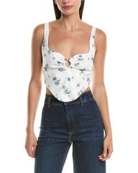 Bardot - Cello Bustier Blouse - Lyst