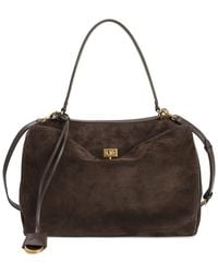 Tiffany & Fred Paris - Suede Top Handle Tote - Lyst