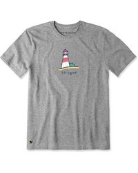 Life Is Good. - Crusher T-Shirt - Lyst