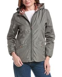 Nicole Miller - Solid Windbreaker - Lyst