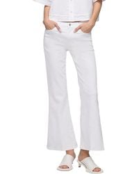 7 For All Mankind - Cropped Dojo Casablanca Flare Jean - Lyst