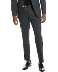 BOSS - Genius Slim Fit Wool, Silk, & Linen-Blend Pant - Lyst