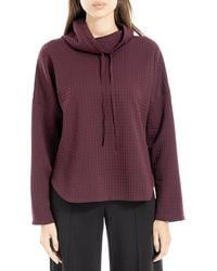 Max Studio - Long Sleeve Cowl Neck Top - Lyst