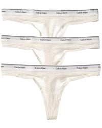 Calvin Klein - 3Pk Thong - Lyst