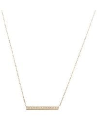 Sabrina Designs - 14k Gold 0.10 Ct. Tw. Diamond Bar Necklace - Lyst