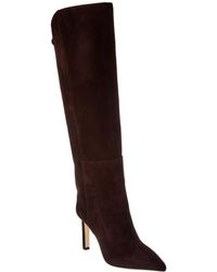 Jimmy Choo - Alizze Kb 85 Suede Knee-High Boot - Lyst