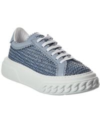 Casadei - Off Road Hanoi Leather Sneaker - Lyst