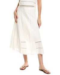 Avantlook - Midi Skirt - Lyst