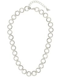 Sterling Forever - Molten Chain Necklace - Lyst