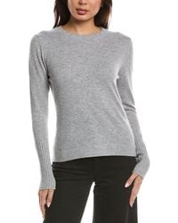 Forte - Crewneck 100% Cashmere Sweater - Lyst